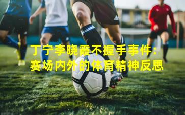 丁宁李晓霞不握手事件：赛场内外的体育精神反思